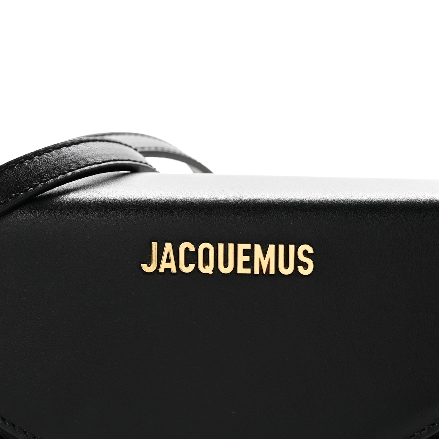 Smooth Calfskin Le Sac Rond Black