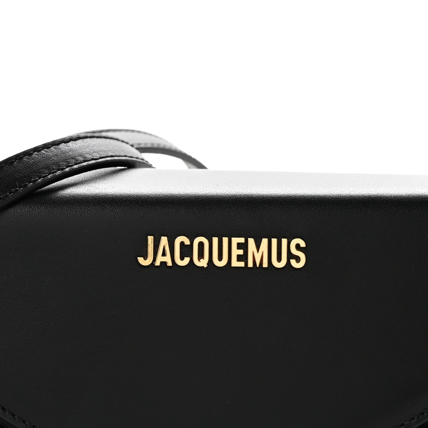 Jacquemus Smooth Calfskin Le Sac Rond Black 7 of 13
