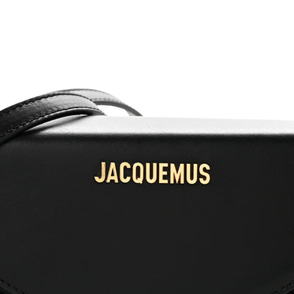 Jacquemus Smooth Calfskin Le Sac Rond Black 7 of 13