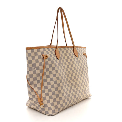 Louis Vuitton Damier Azur Neverfull GM 3 of 9