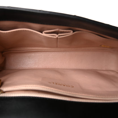 Chanel Caviar Quilted Medium CC Filigree Flap Black 4 of 10