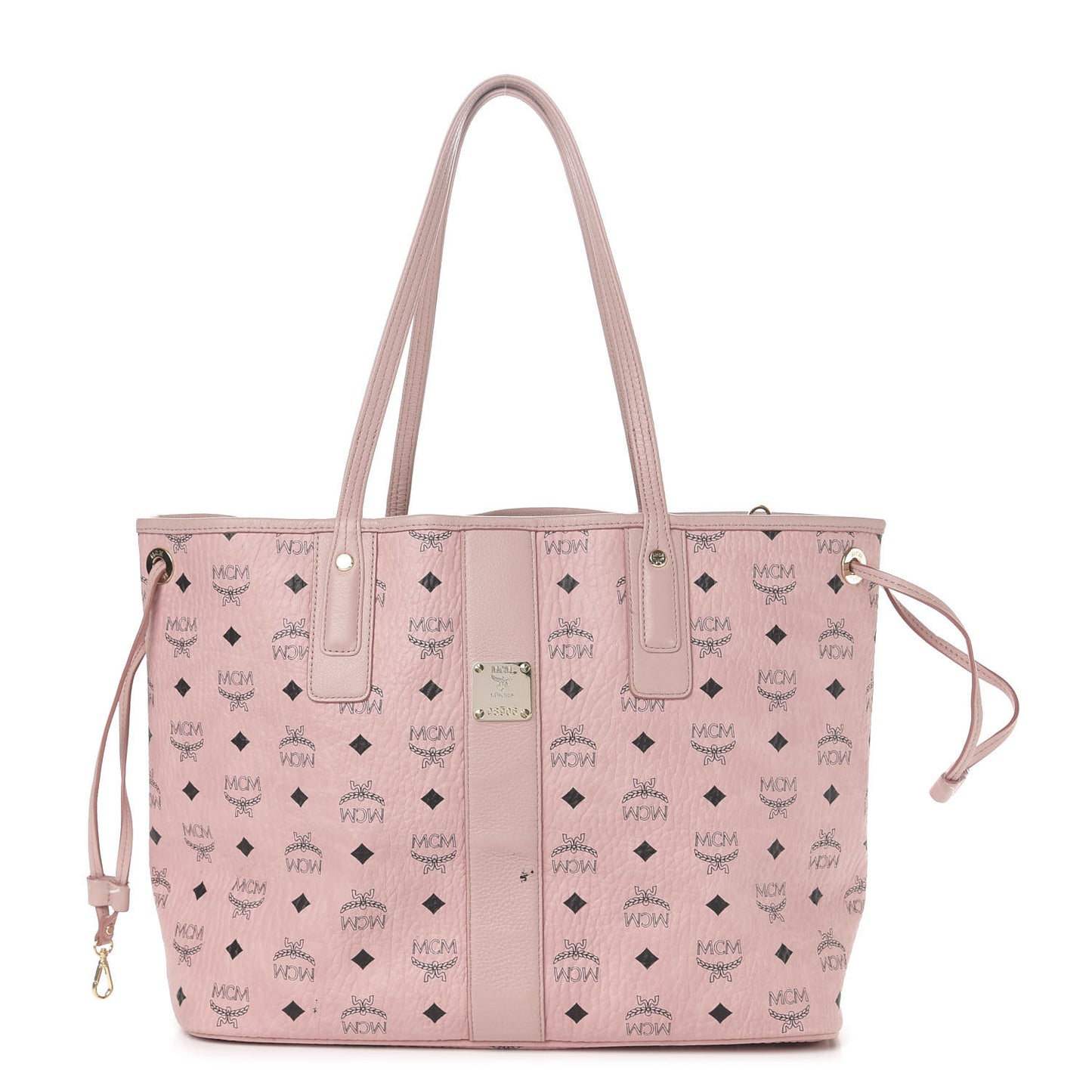 Visetos Medium Liz Reversible Shopper Tote Soft Pink
