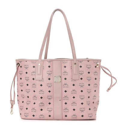 MCM Visetos Medium Liz Reversible Shopper Tote Soft Pink 1 of 19