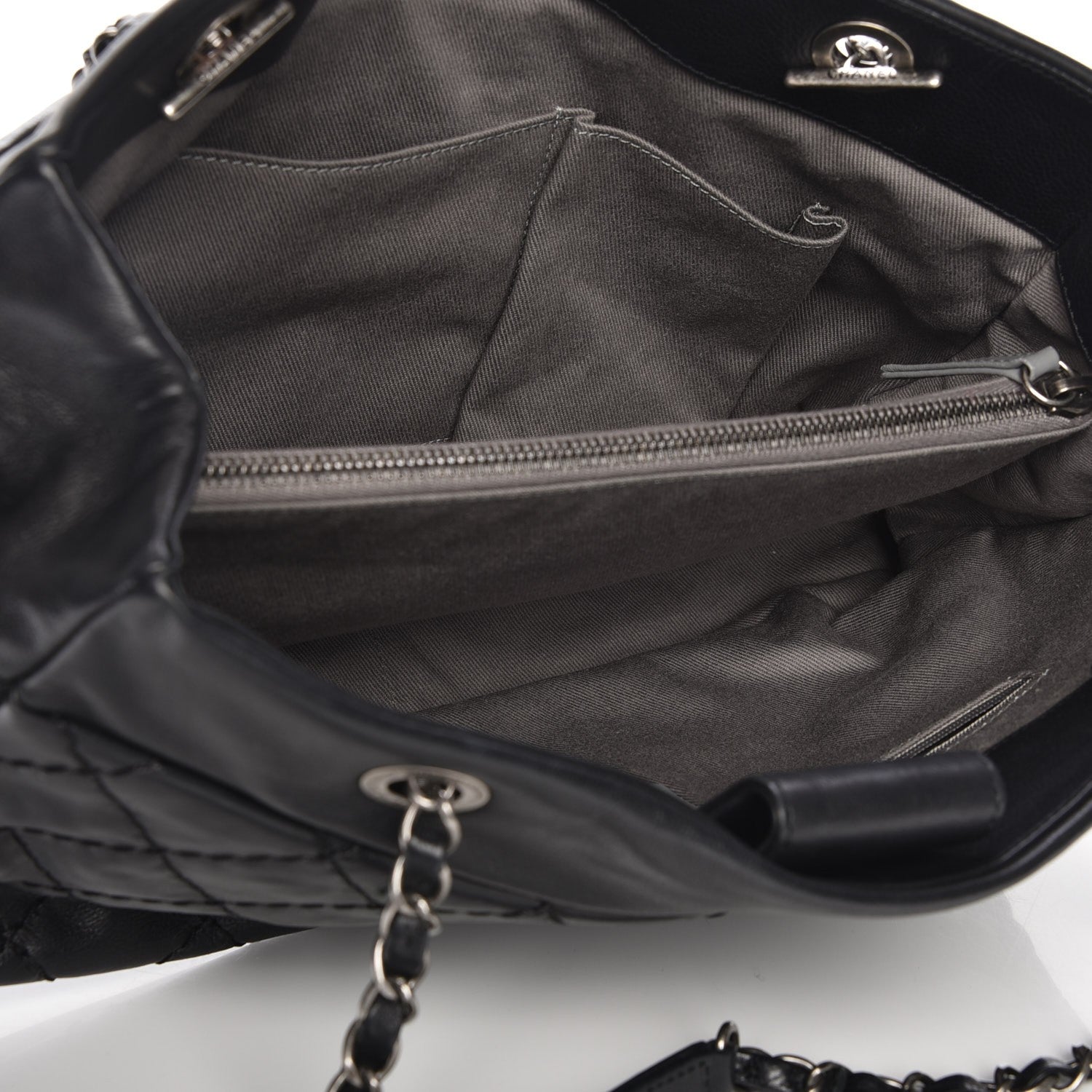 Chanel Calfskin Medium Stitch It Tote Black 5 of 7