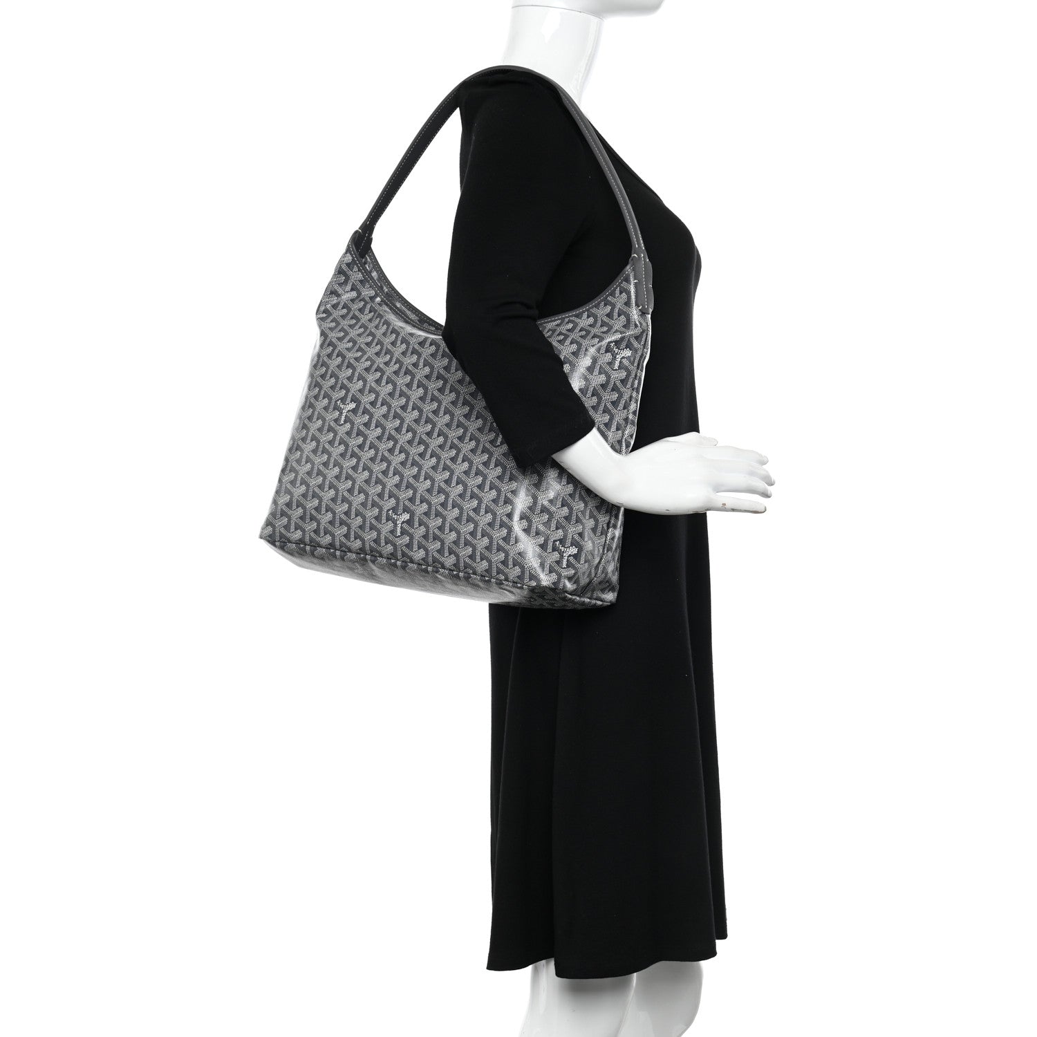 Goyard Goyardine Boheme Hobo Grey 2 of 14