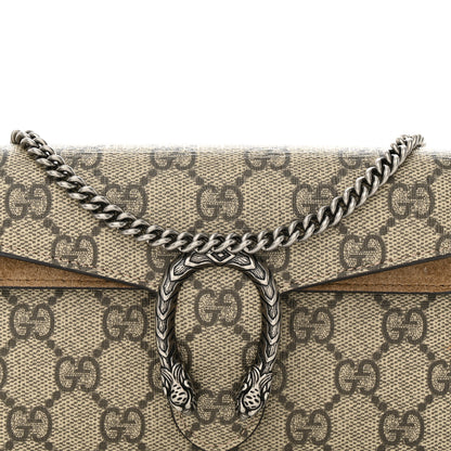 Gucci GG Supreme Monogram Super Mini Dionysus Shoulder Bag Taupe 7 of 11
