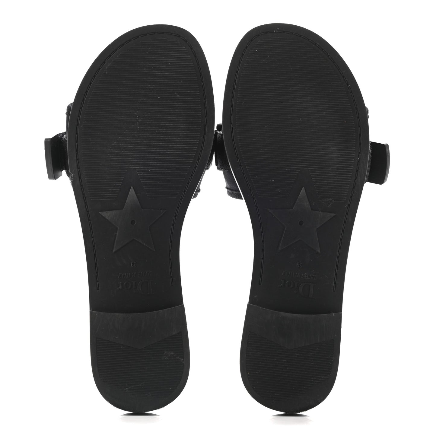 Technical Stretch Fabric Camouflage Dio(r)evolution Slide Sandals 39 Black Military