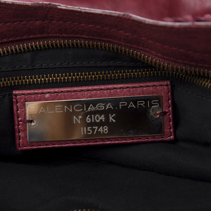 Balenciaga Agneau Classic Hardware City Cassis 8 of 10