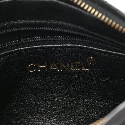 Chanel Lambskin Quilted Tassel Camera Case Black 6 of 13