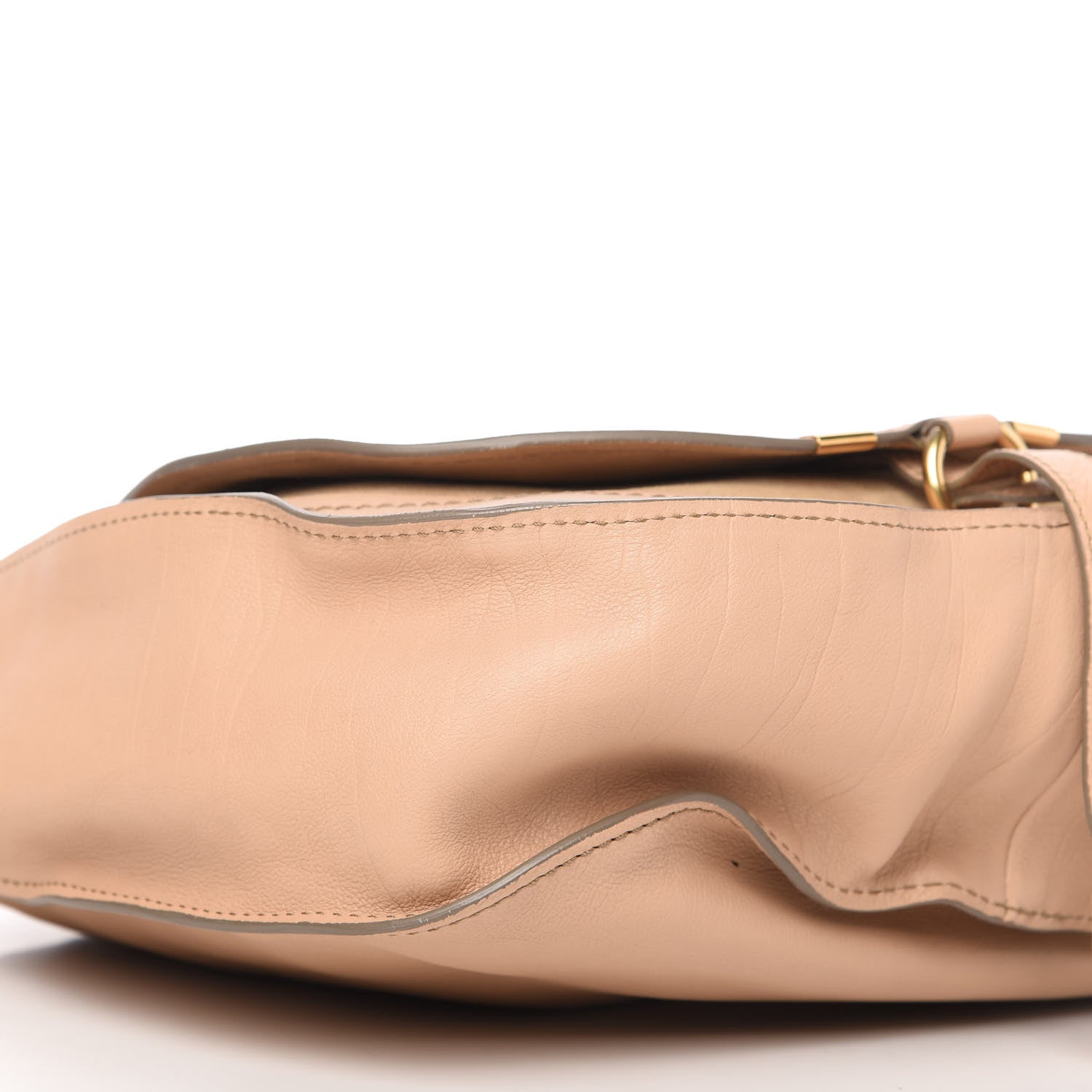 Chloe Calfskin Medium Marcie Nude Hobo Blondie Beige 6 of 10