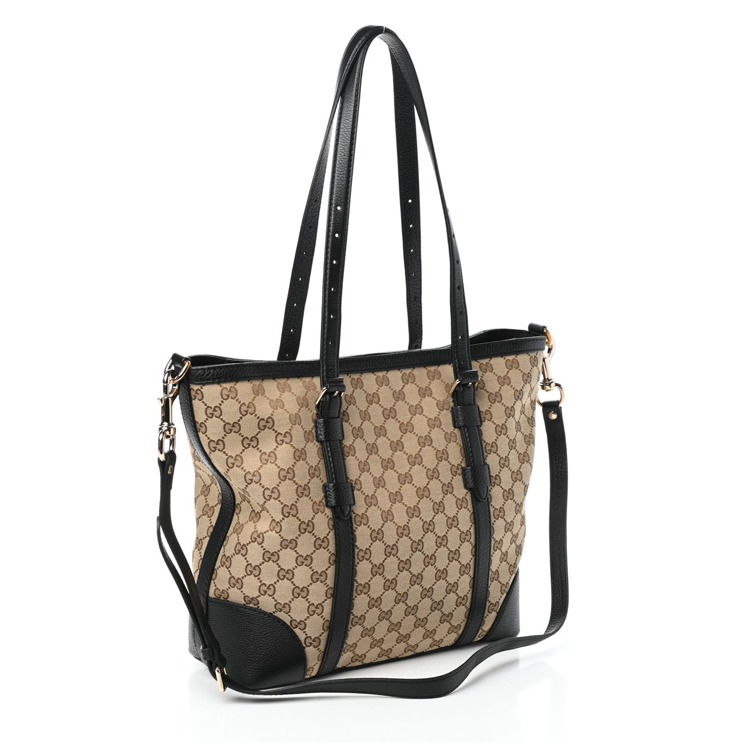 Monogram Cellarius Calfskin Tote Beige Ebony Black
