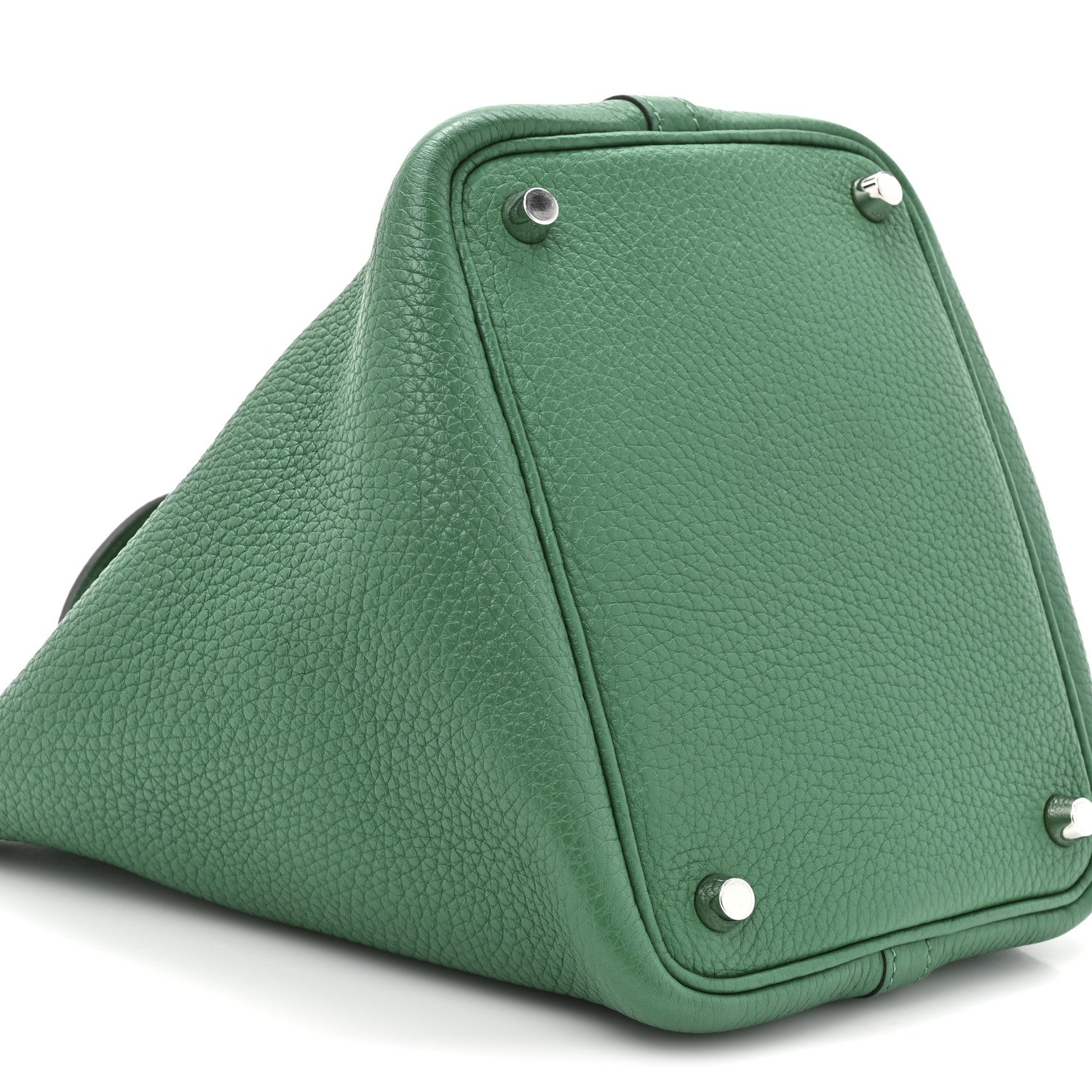 Hermes Taurillon Clemence Picotin Lock 18 PM Vert Vertigo 9 of 9