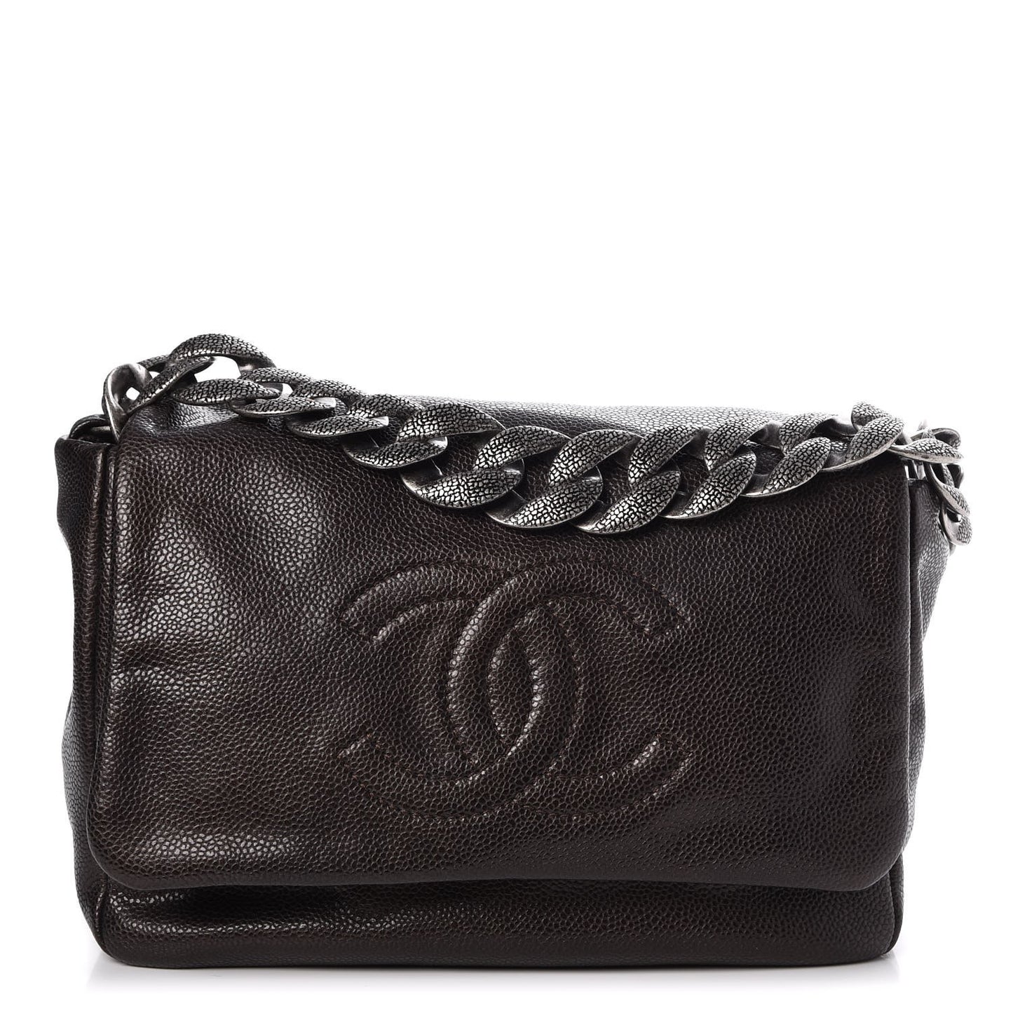 Caviar 31 Flap Dark Brown