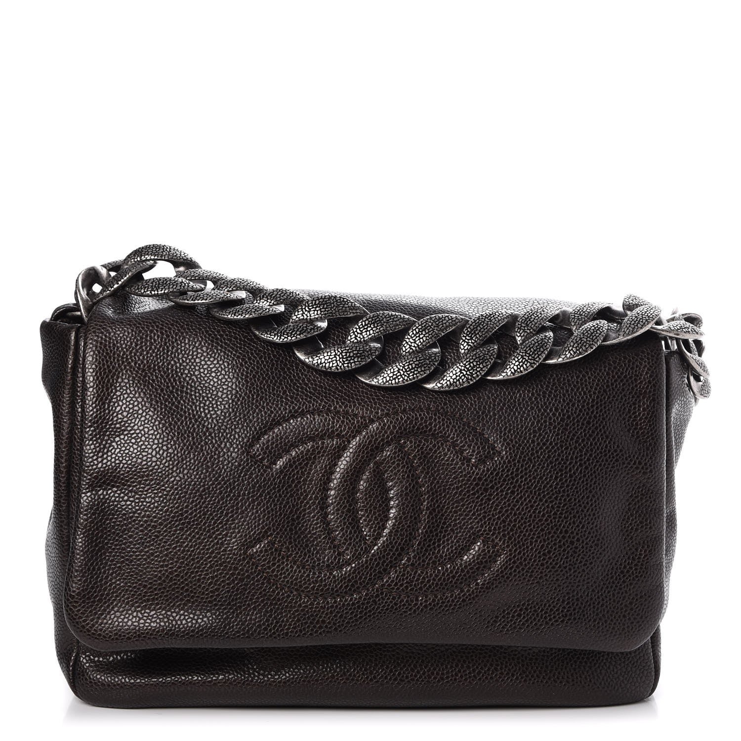 Chanel Caviar 31 Flap Dark Brown 1 of 6