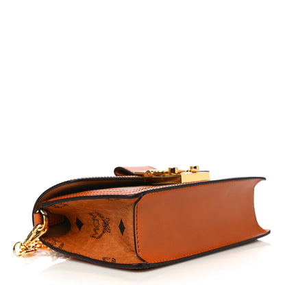 MCM Visetos Mini Gretl Crossbody Cognac 4 of 10