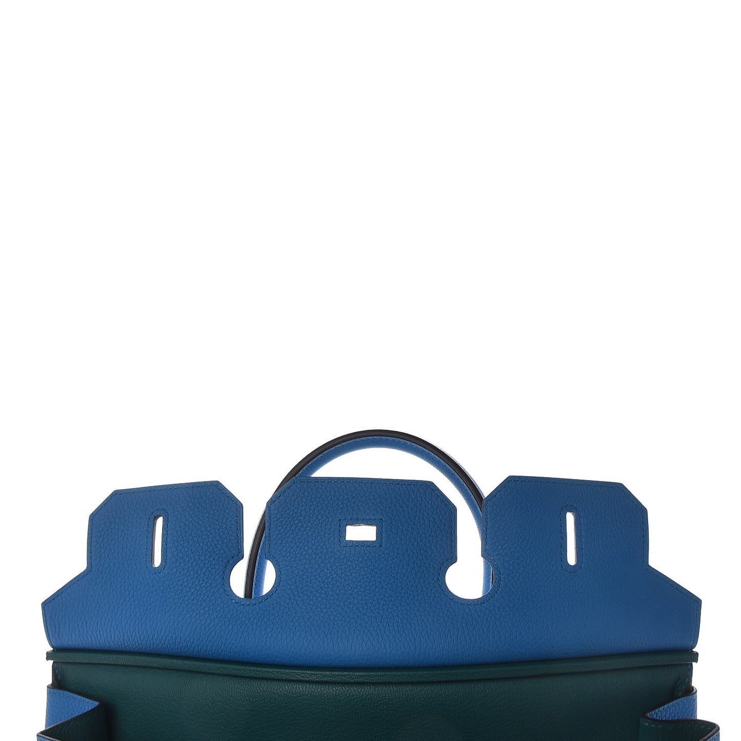 Togo Verso Birkin 35 Bleu Zanzibar Malachite