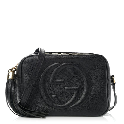 Gucci Pebbled Calfskin Small Soho Disco Bag Black 1 of 15