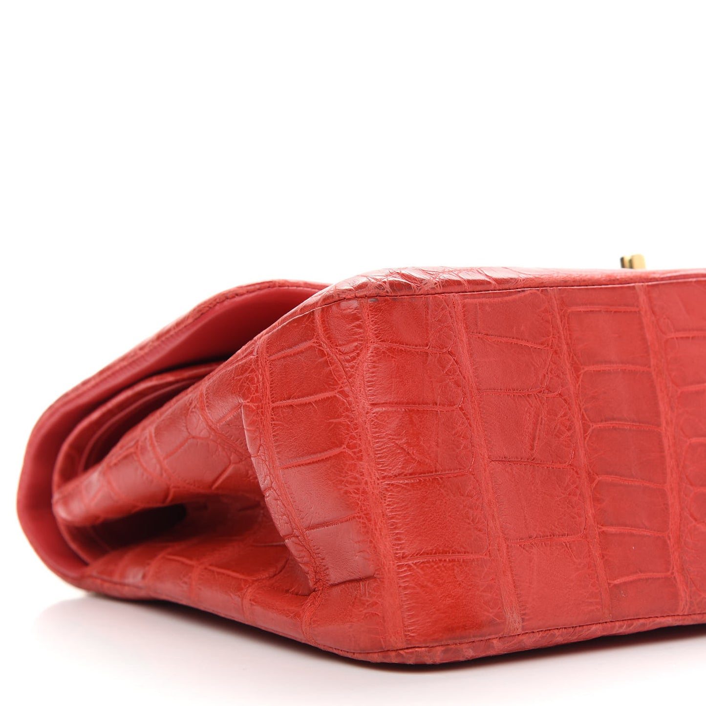 Alligator Jumbo Double Flap Red