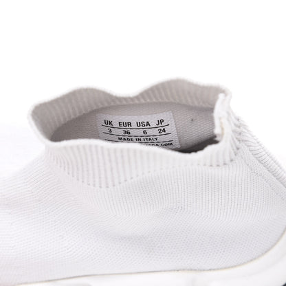 Balenciaga Neoprene Knit Womens Speed Sneakers 36 White 8 of 8