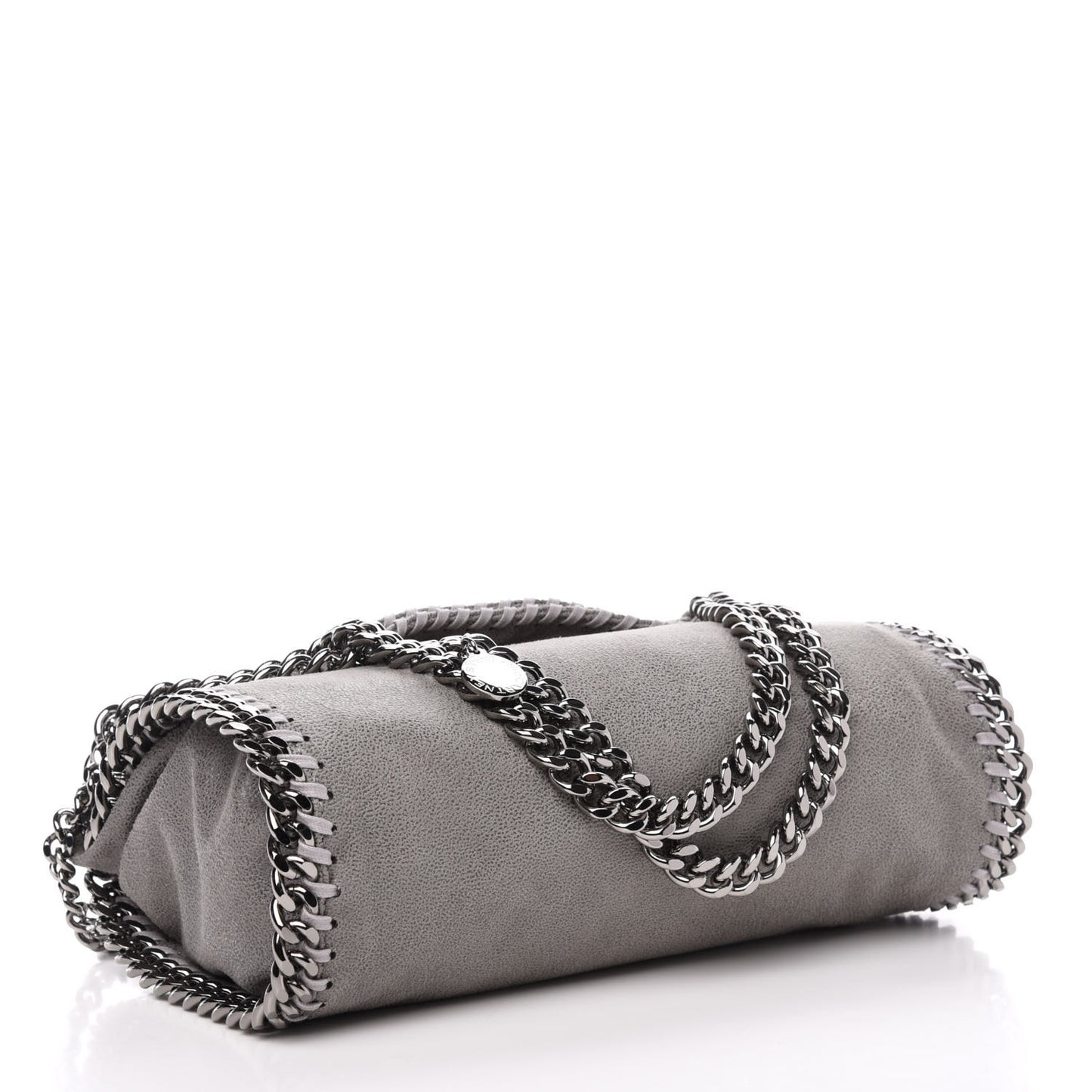 Shaggy Deer Mini Falabella Tote Light Grey