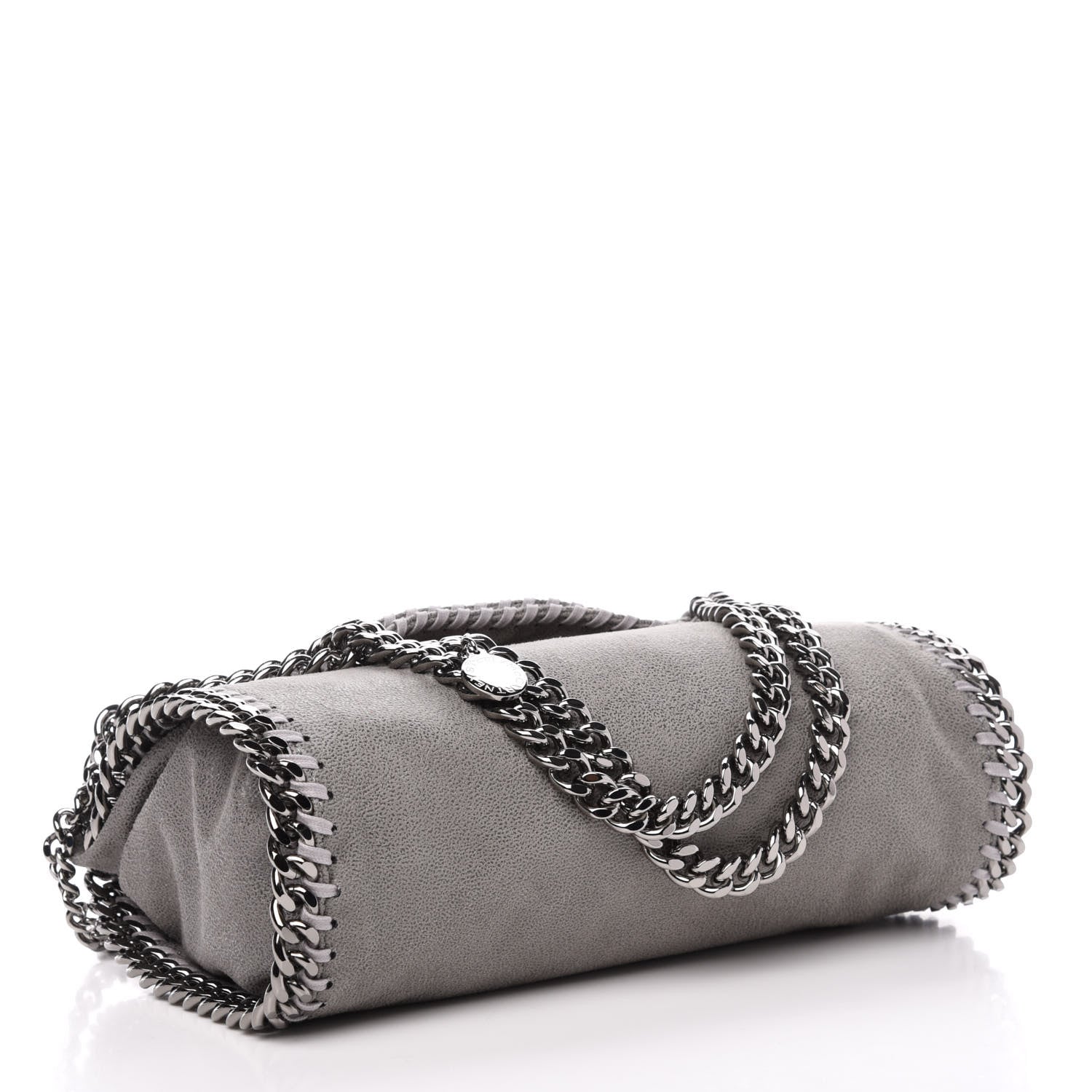 Stella McCartney Shaggy Deer Mini Falabella Tote Light Grey 5 of 10