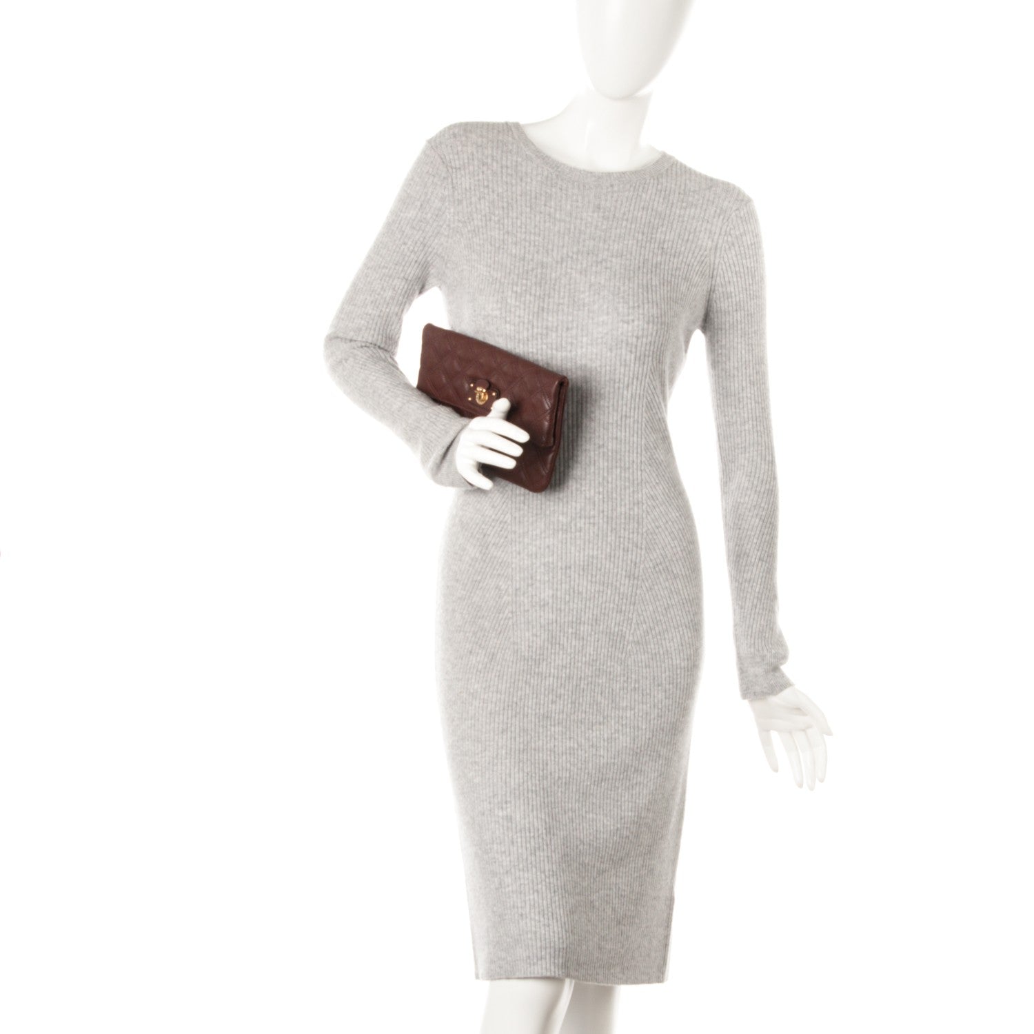 Marc Jacobs Quilted Eugenie Clutch Brown 2 of 7