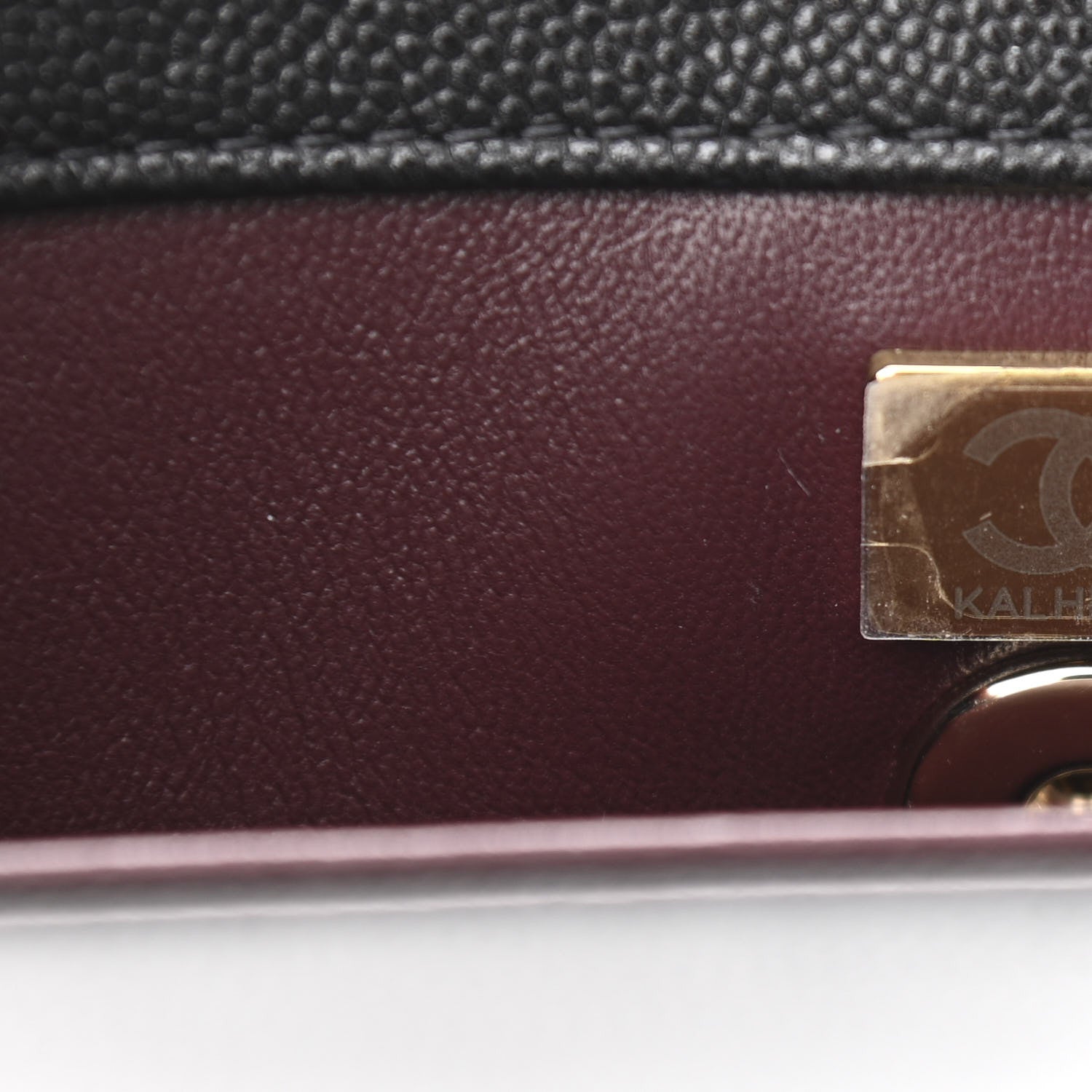Chanel Caviar Quilted Mini Coco Handle Flap Black 7 of 10