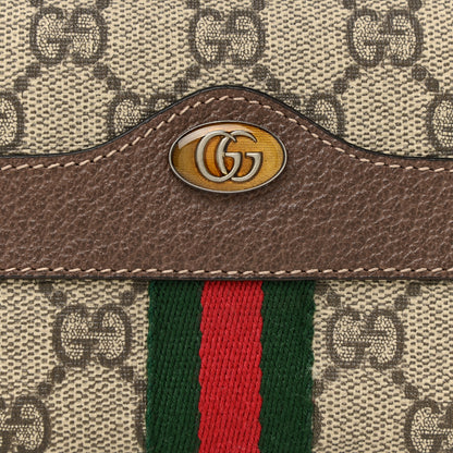Gucci GG Supreme Monogram Ophidia Belted iPhone Case 105 42 Dark Brown 8 of 11