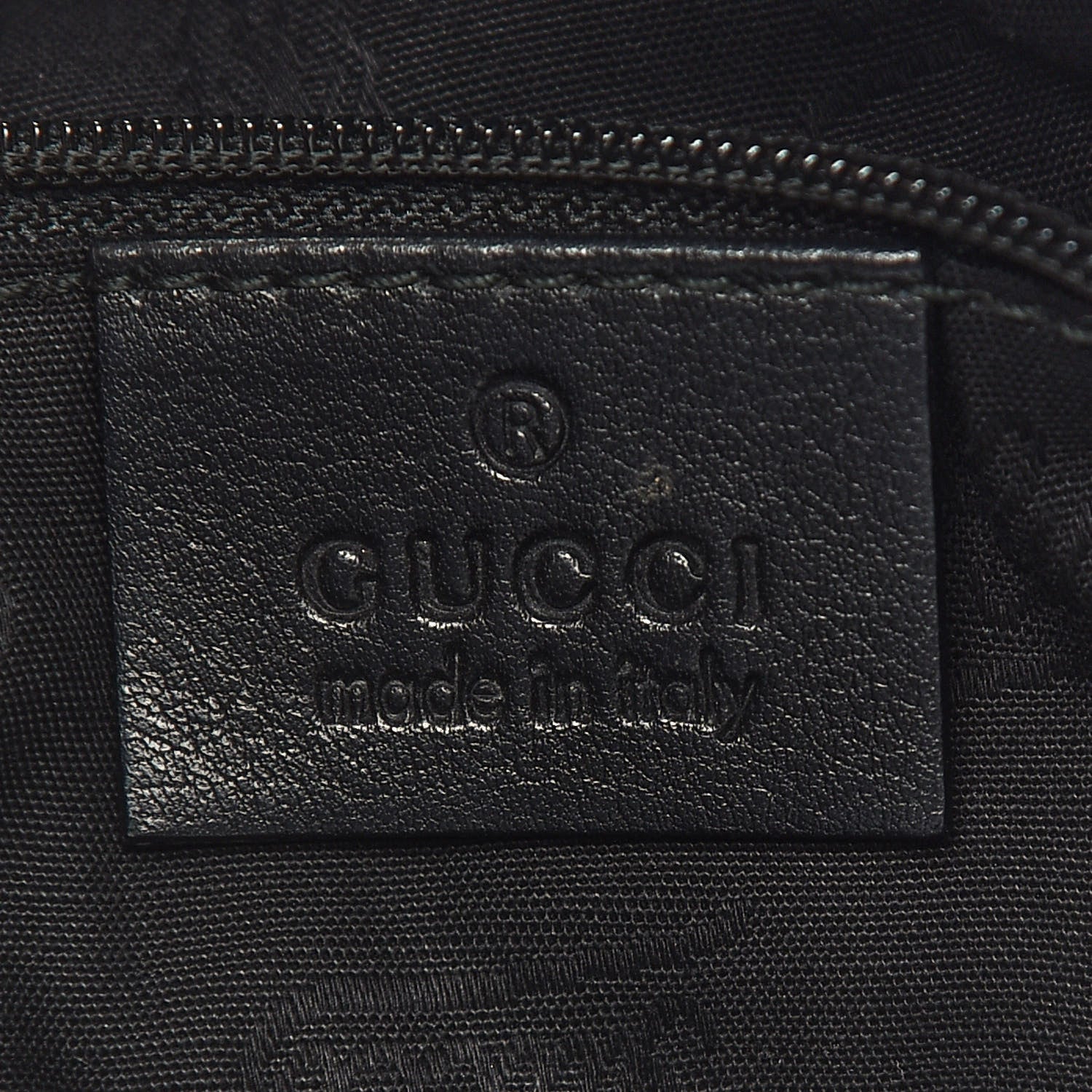 Gucci Guccissima Large New Ladies Web Hobo Black 6 of 12