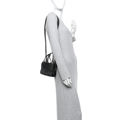 Telfar Denim Small Shopping Bag Black 2 of 10