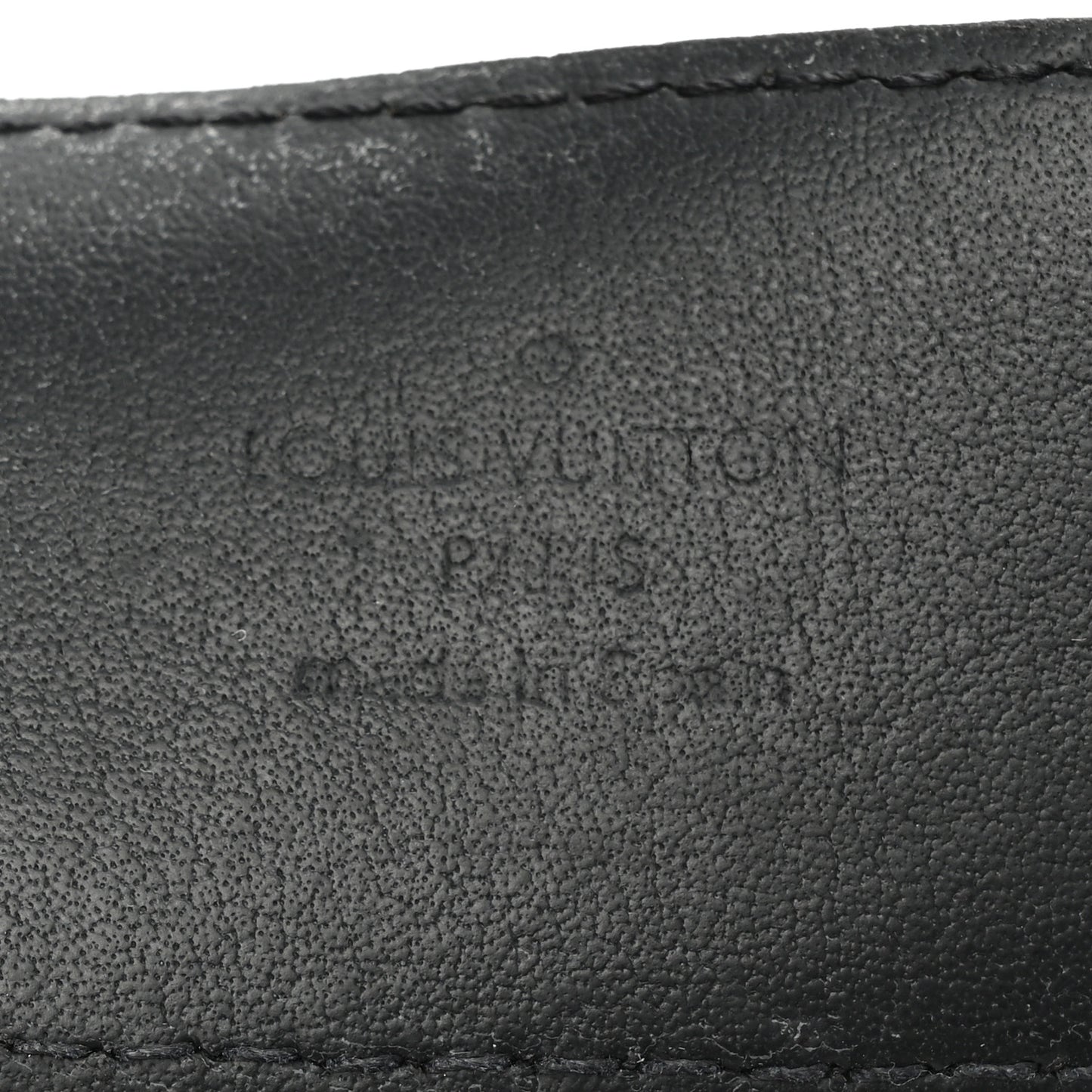 Epi LV Initiales Belt 95 38 Black