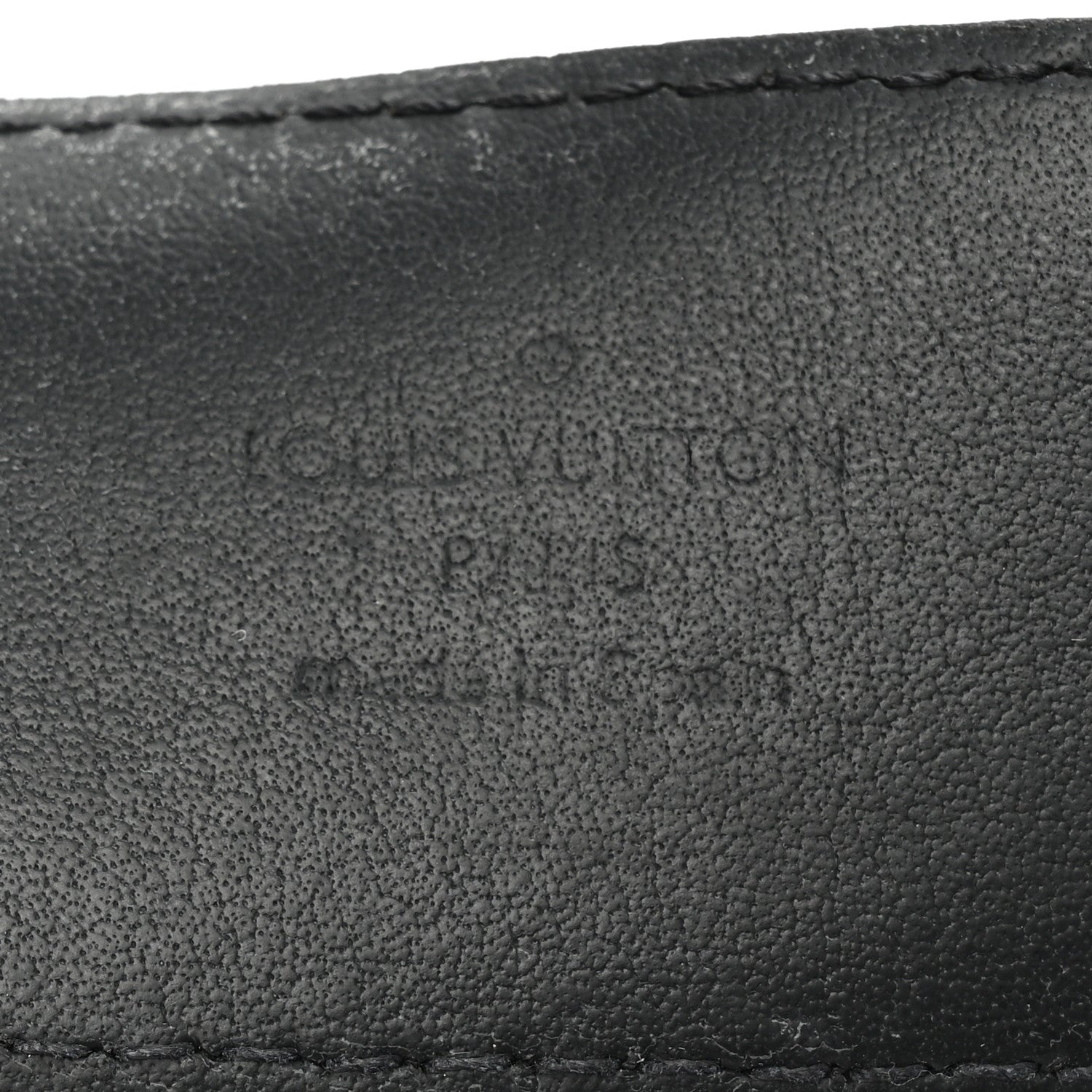 Louis Vuitton Epi LV Initiales Belt 95 38 Black 3 of 8