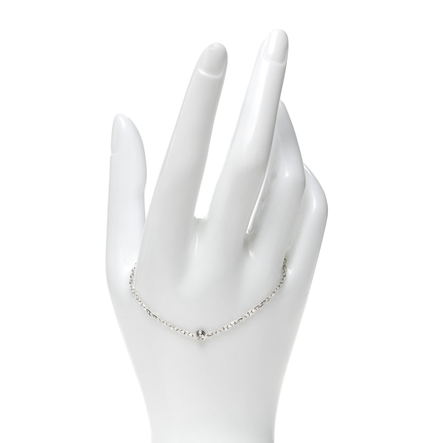 18K White Gold Diamond SM D'Amour Bracelet