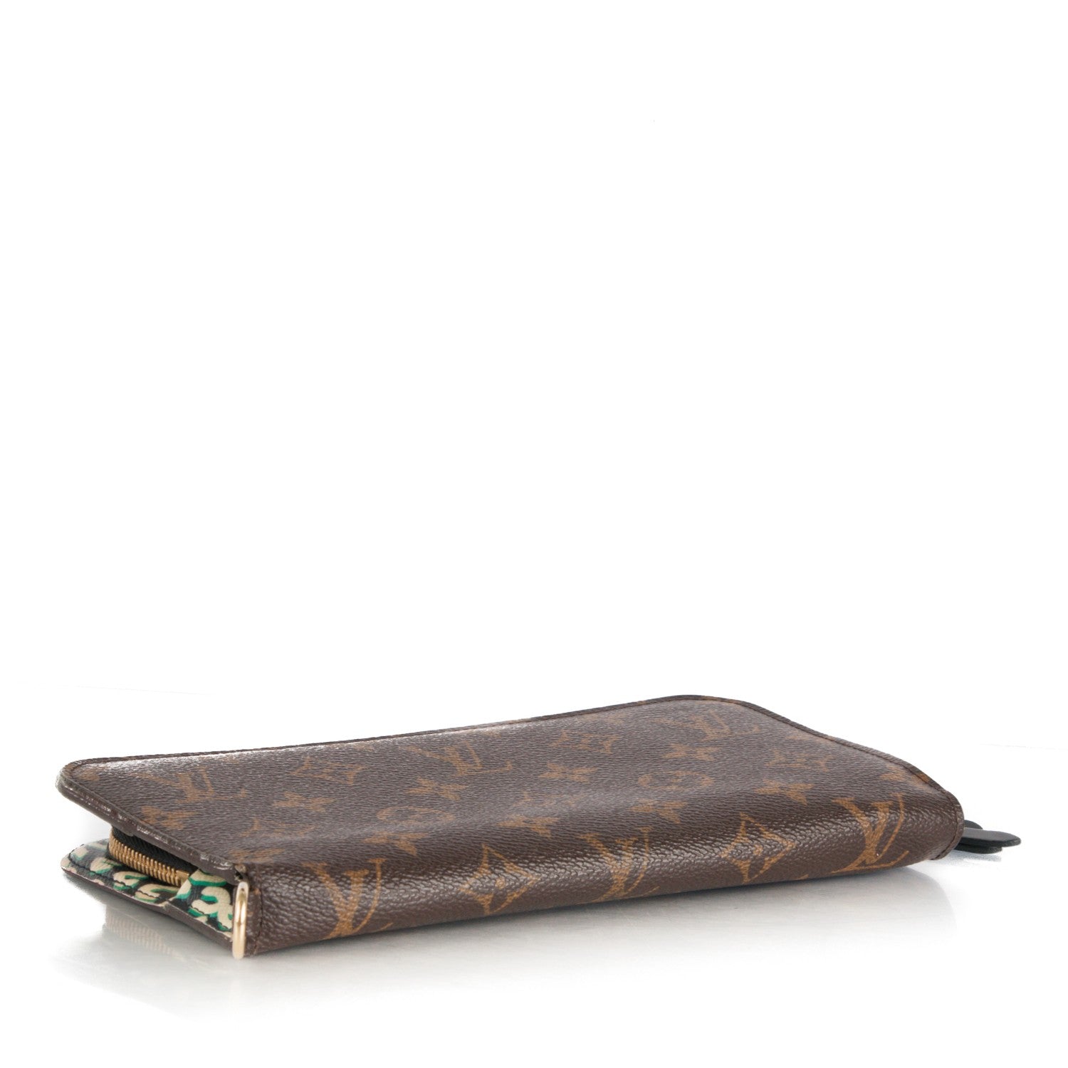 Louis Vuitton Monogram Leopard Insolite Wallet Blue Infini 4 of 9