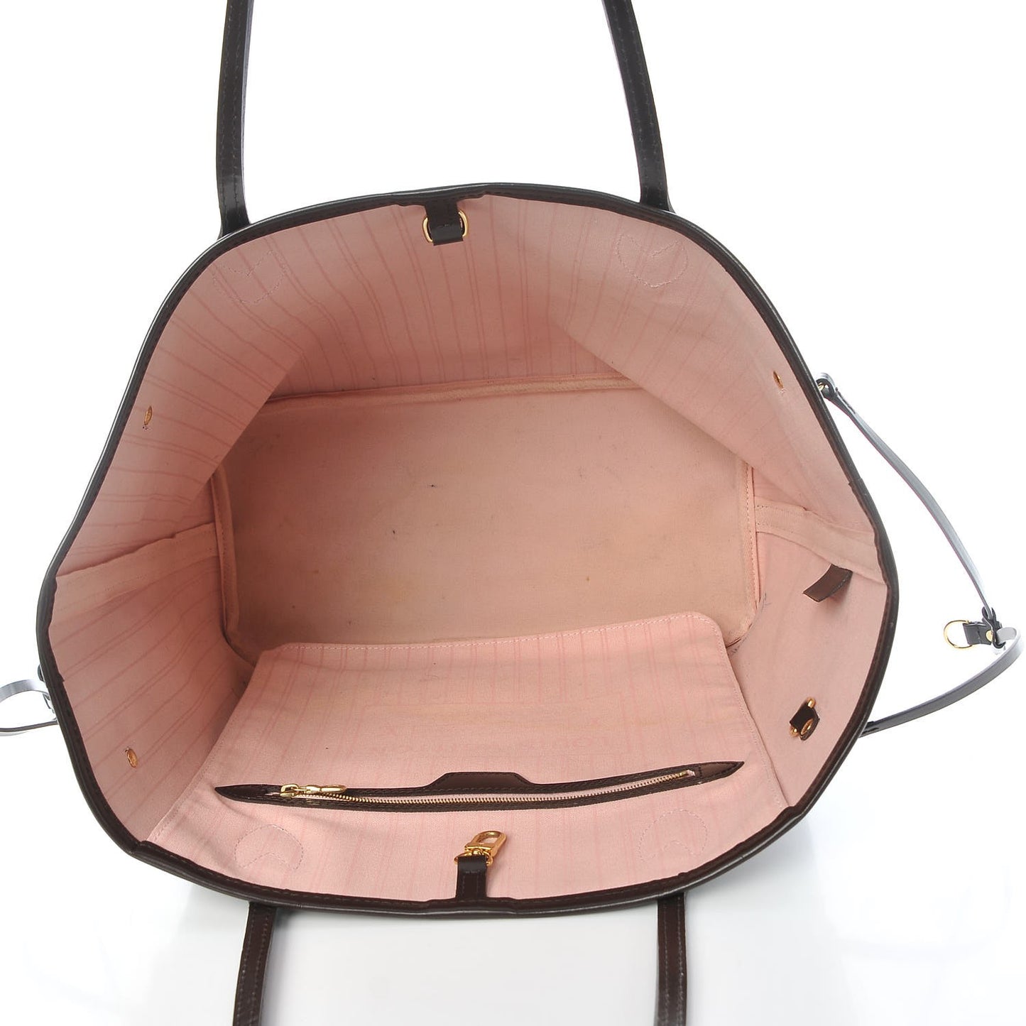 Damier Ebene Neo Neverfull MM Rose Ballerine