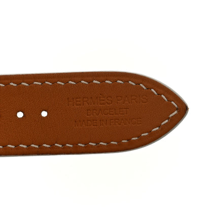 Hermes Swift 41mm Apple Watch Single Tour Band Craie 5 of 8