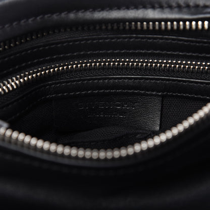Givenchy Calfskin Medium Pandora Logo Strap Black 8 of 10