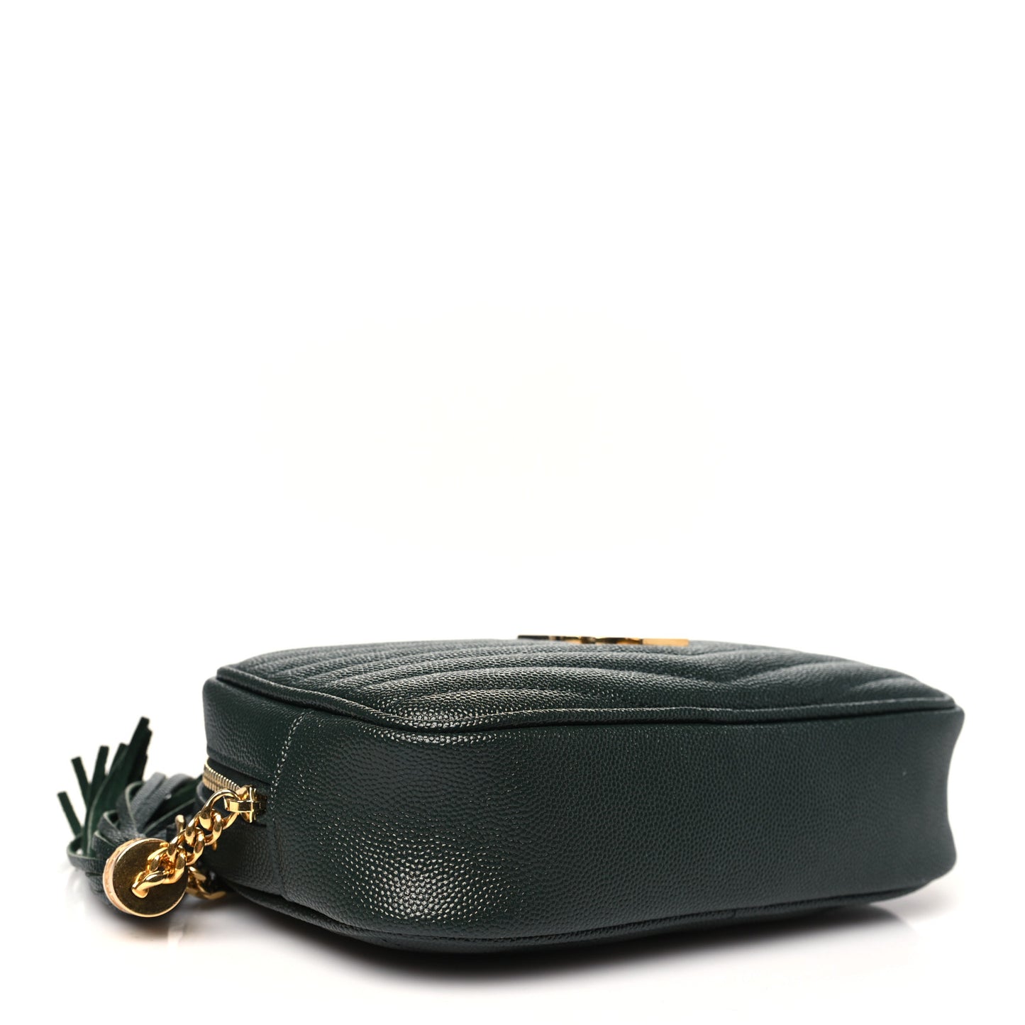 Grain De Poudre Matelasse Monogram Mini Lou Camera Bag New Vert Fonce