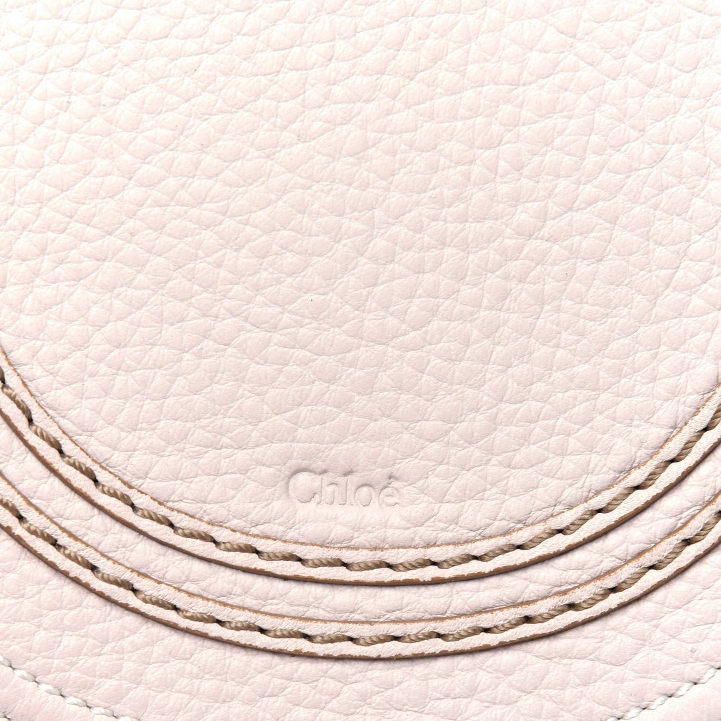 Calfskin Mini Marcie Round Crossbody Bag Abstract White