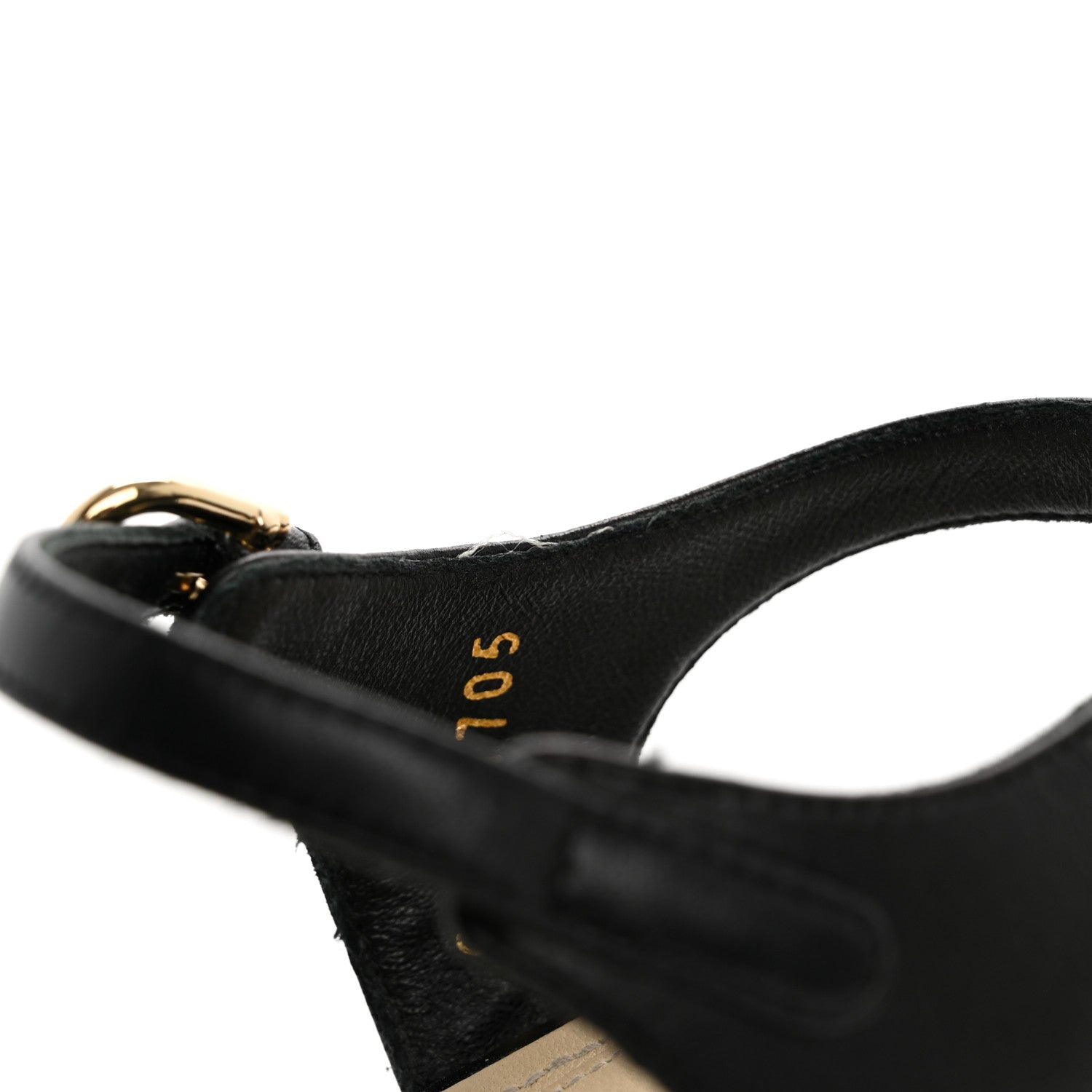 Chanel Lambskin Quilted Reissue Chain Sandals 35.5 Black 14 of 17