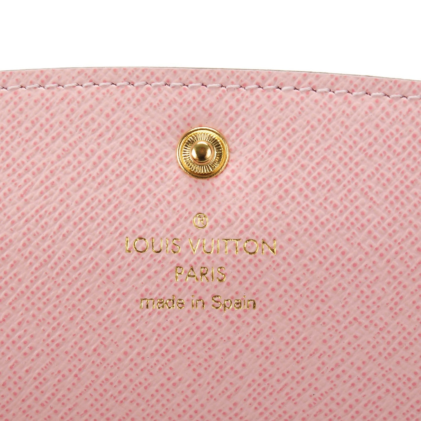 Monogram Emilie Wallet Rose Ballerine