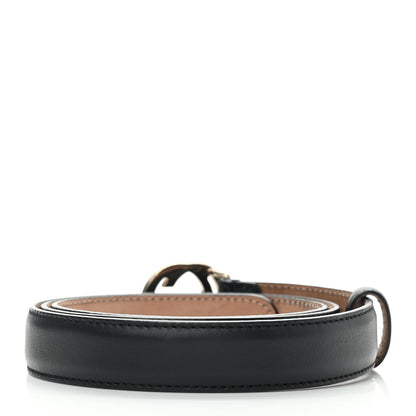 Gucci Moon Calfskin Interlocking G 25mm Belt 85 34 Black 2 of 3