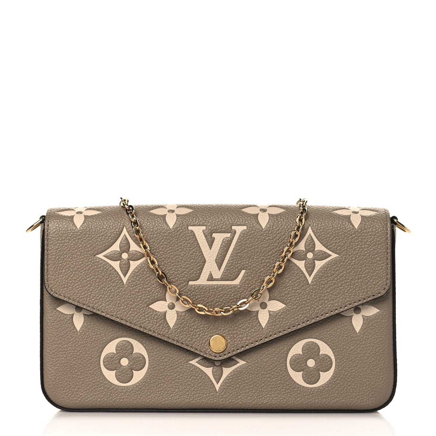 Empreinte Monogram Giant Felicie Pochette Tourterelle Creme