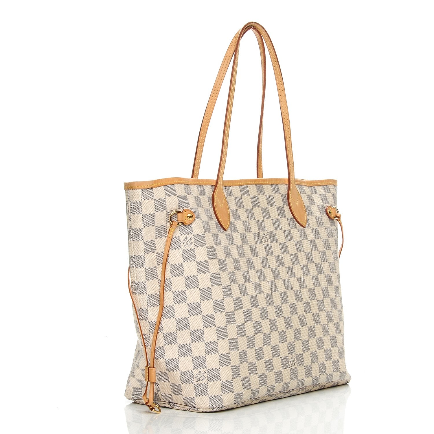 Louis Vuitton Damier Azur Neverfull MM 3 of 7