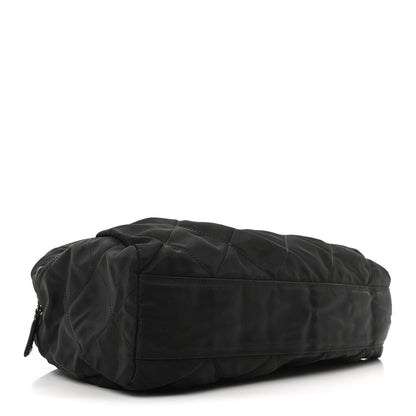 Prada Nylon Tessuto Quilted Shoulder Bag Black 4 of 9