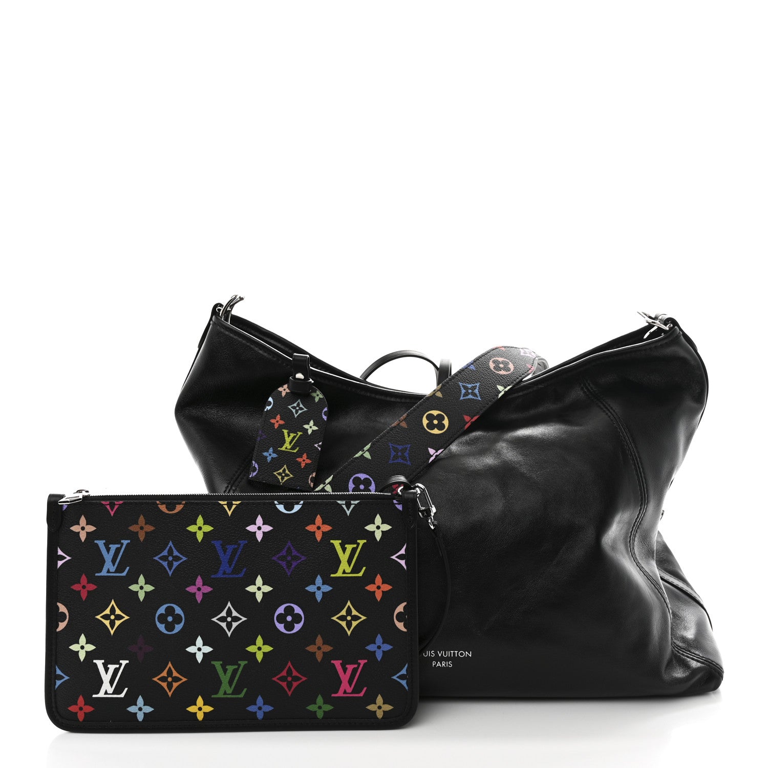 Louis Vuitton LV X TM Lambskin CarryAll Vibe MM Black 1772878