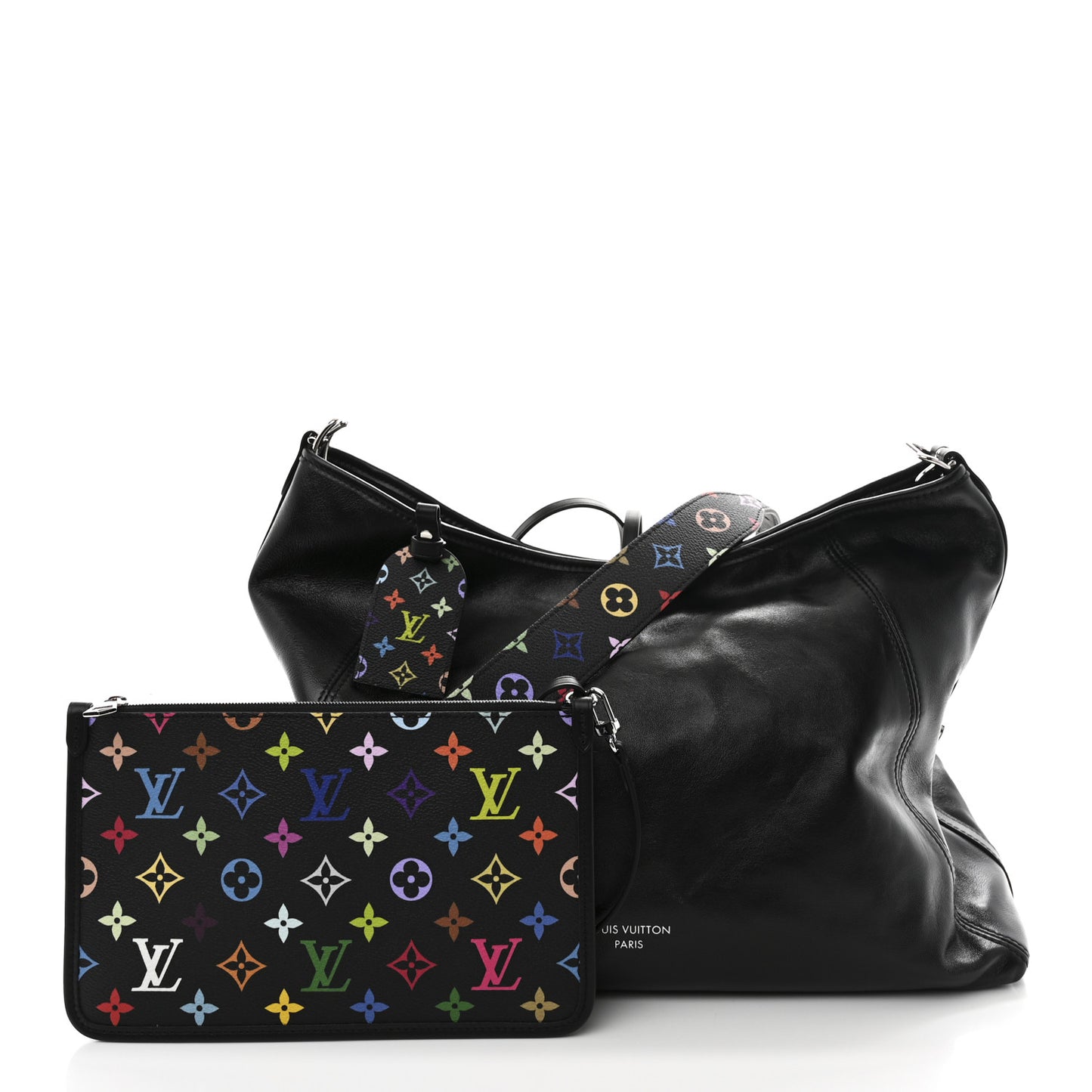 LV X TM Lambskin CarryAll Vibe MM Black