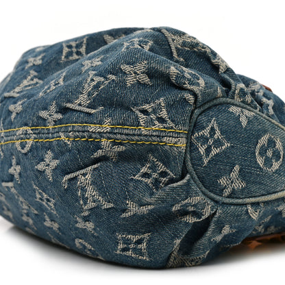 Louis Vuitton Monogram Denim Pleaty Blue 9 of 9