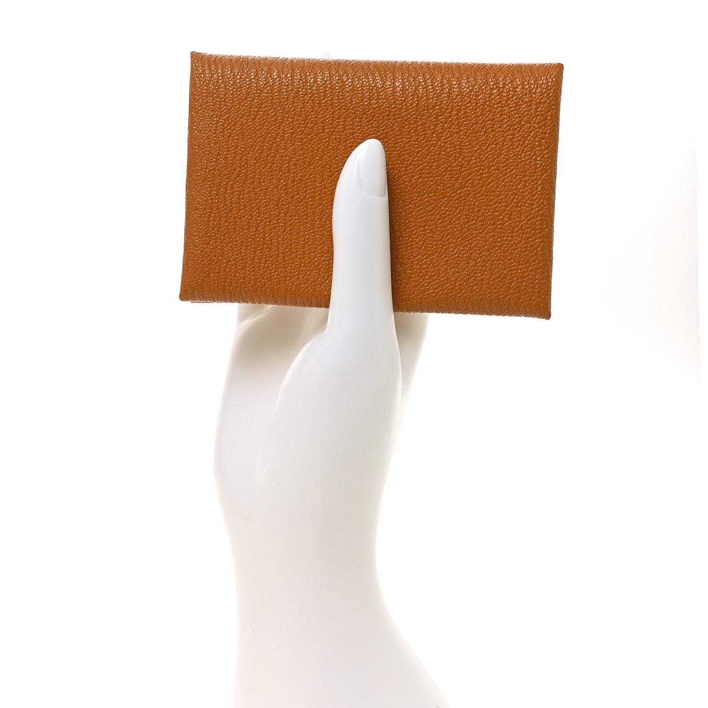 Chevre Mysore Verso Calvi Duo Card Case Caramel Mauve Sylvestre