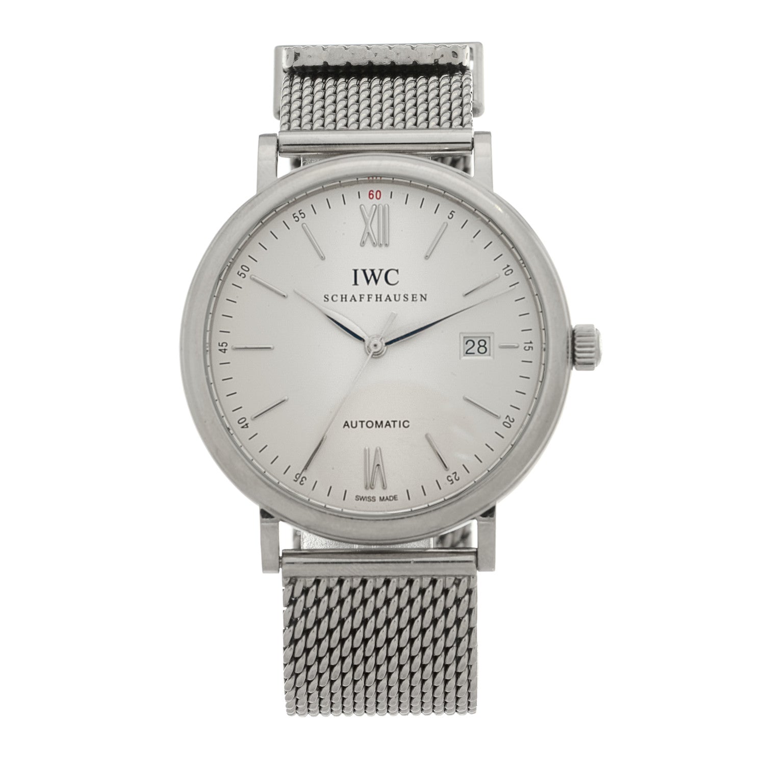IWC Stainless Steel 40mm Portofino Automatic Watch White IW356507 1 of 4